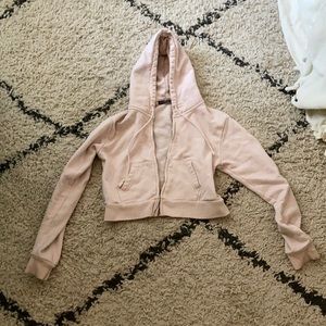 brandy melville cropped hoodie